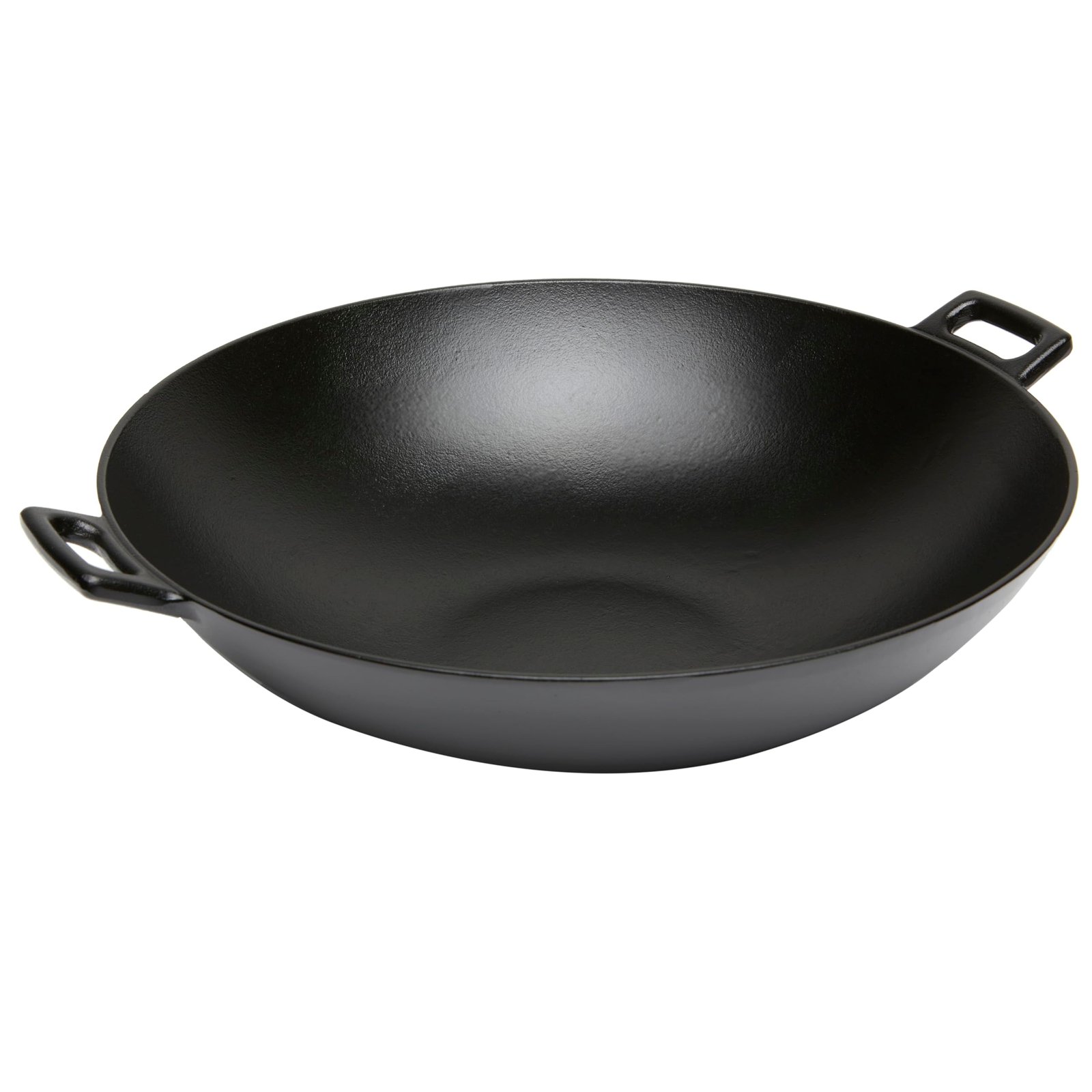 71GdxVHfymL.jpg amazon basics Cast Iron Heavy Duty Pre-Seasoned Wok Pan (14Inch) - Image 1