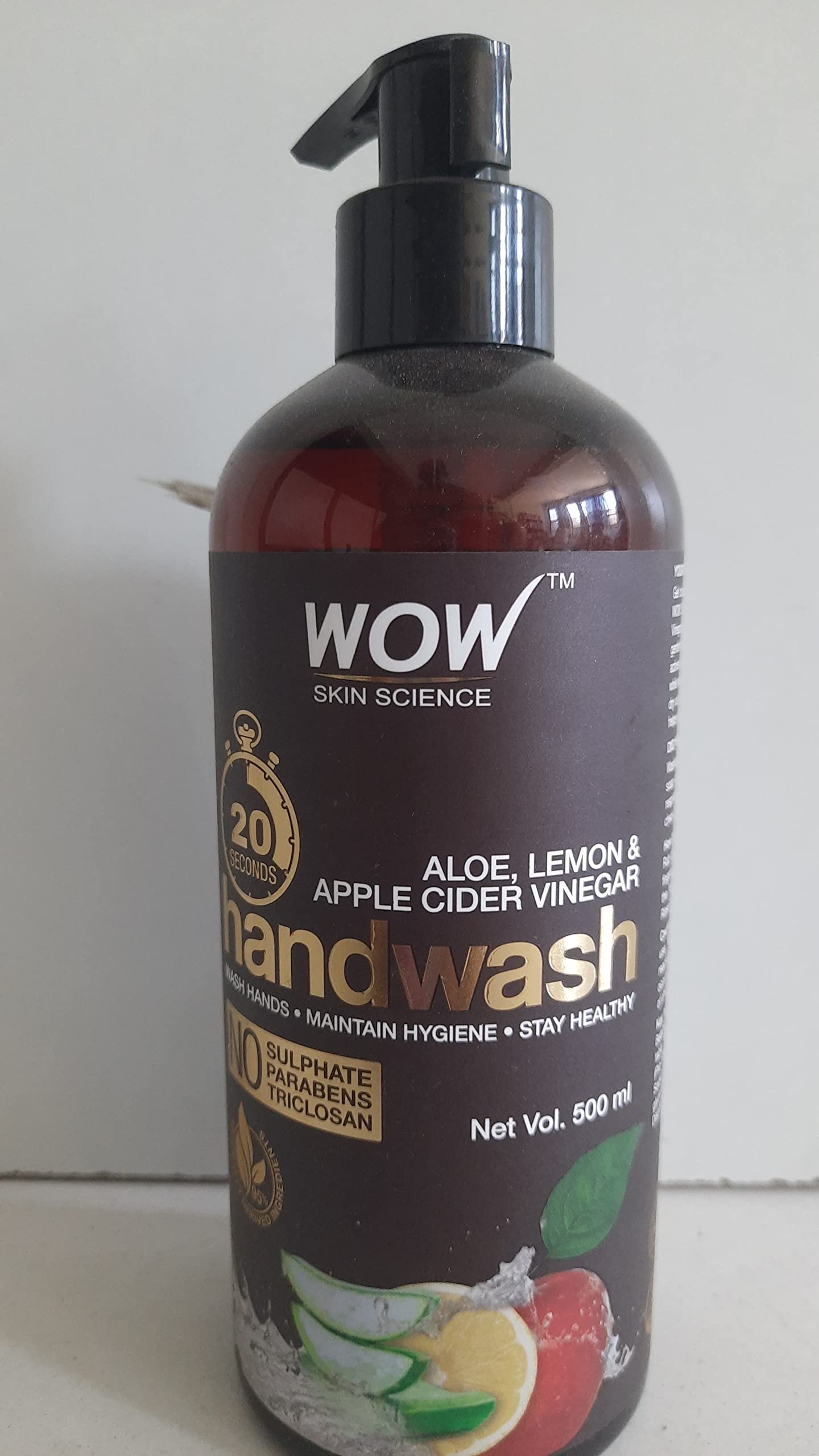 71KlOdqoNJL-1.jpg Wow Skin SCIENCE Handwash - Image 1