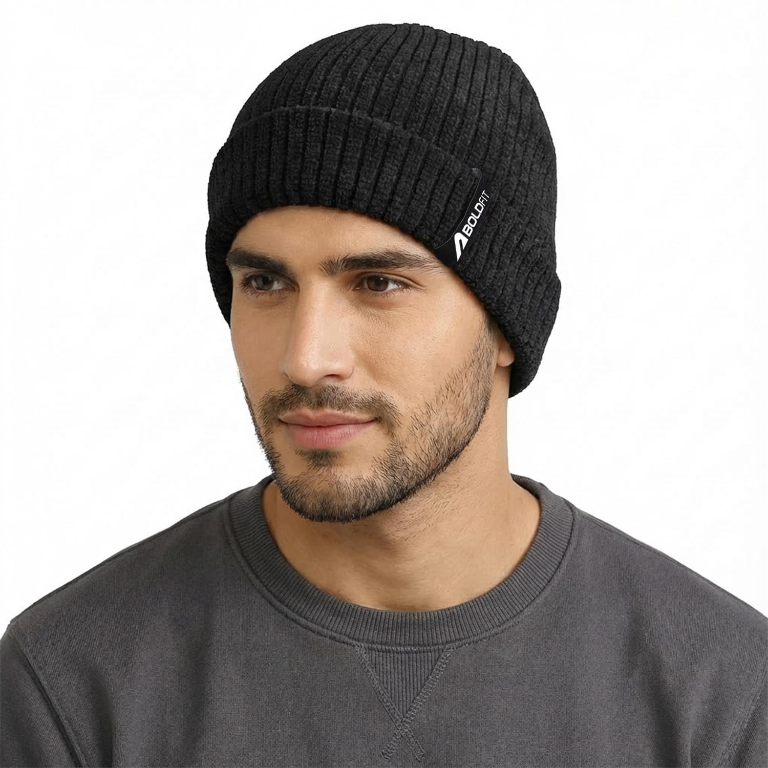 71OAvZWN00L.jpg Boldfit Beanie Cap - Image 1