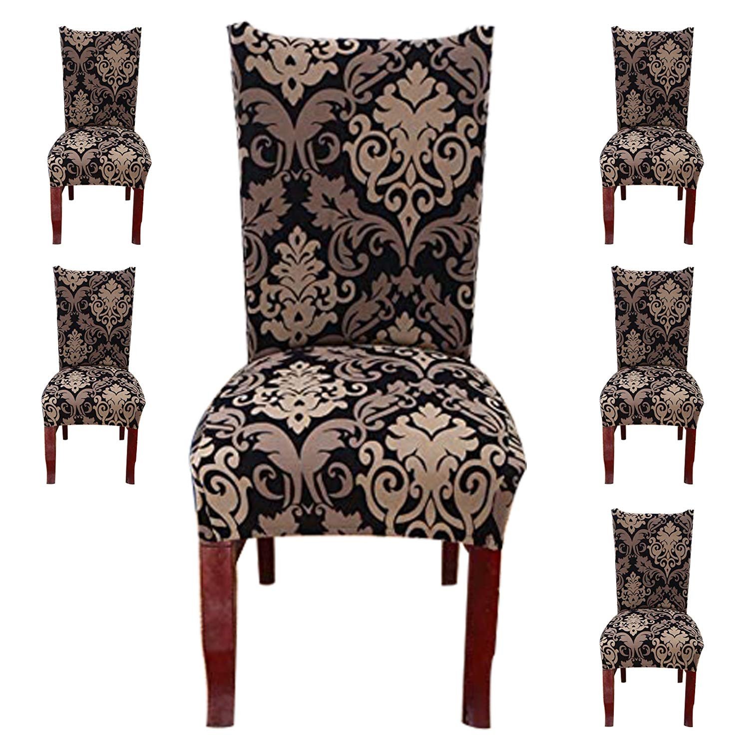 71PY-lGSvnL.jpg Dining Chair Covers Set of 6 - Image 1