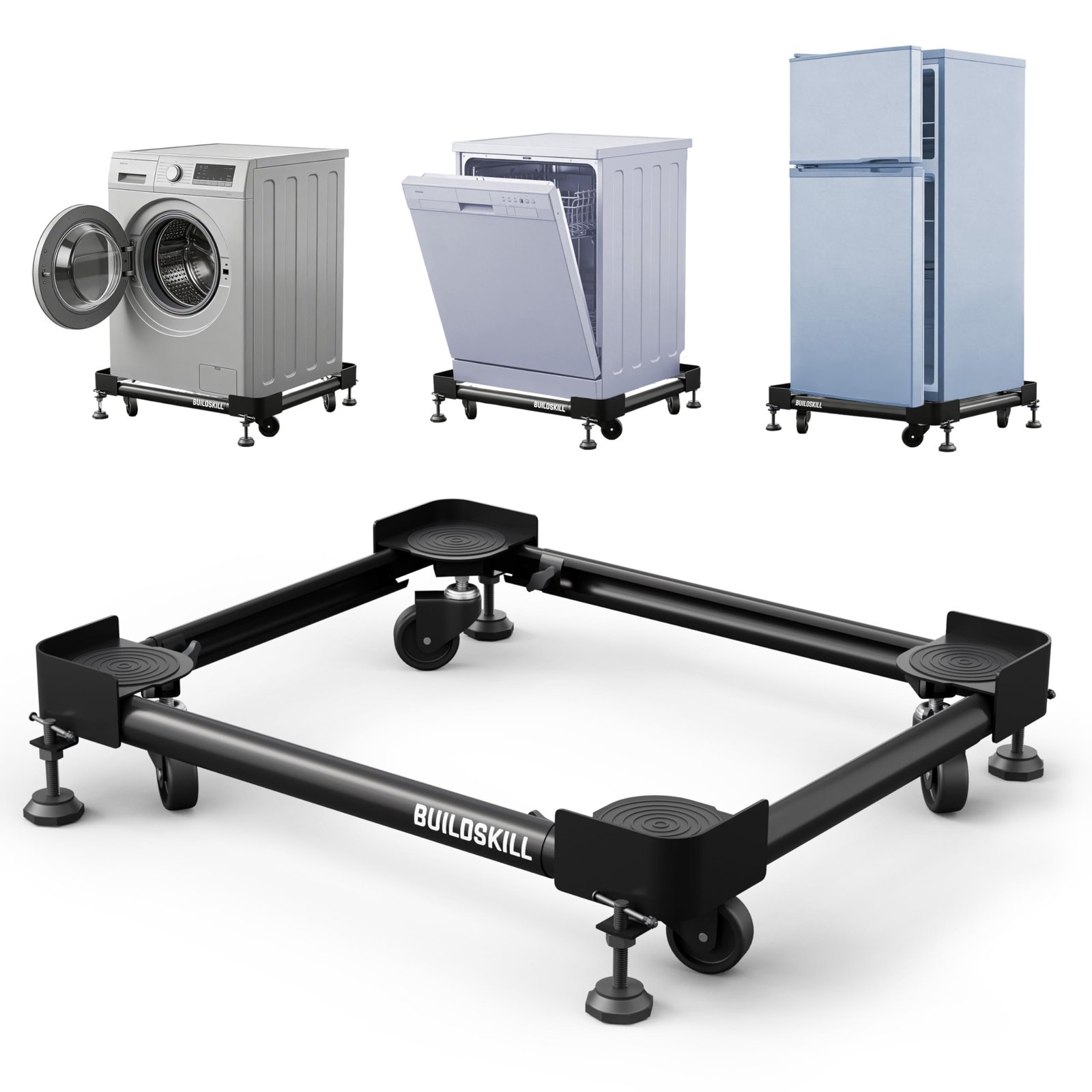 71PvGcaD4WL.jpg Buildskill Washing Machine Stand - Image 1