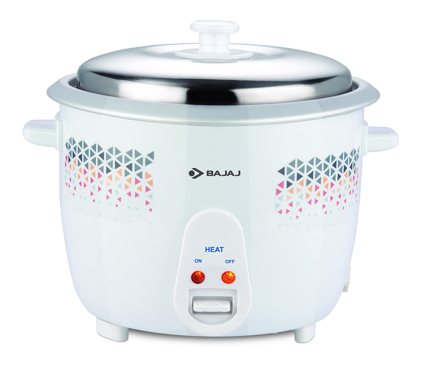 71Rx6XUEpnL-4.jpg Bajaj Rcx 5 1.8 Liters Rice Cooker, White - Image 1