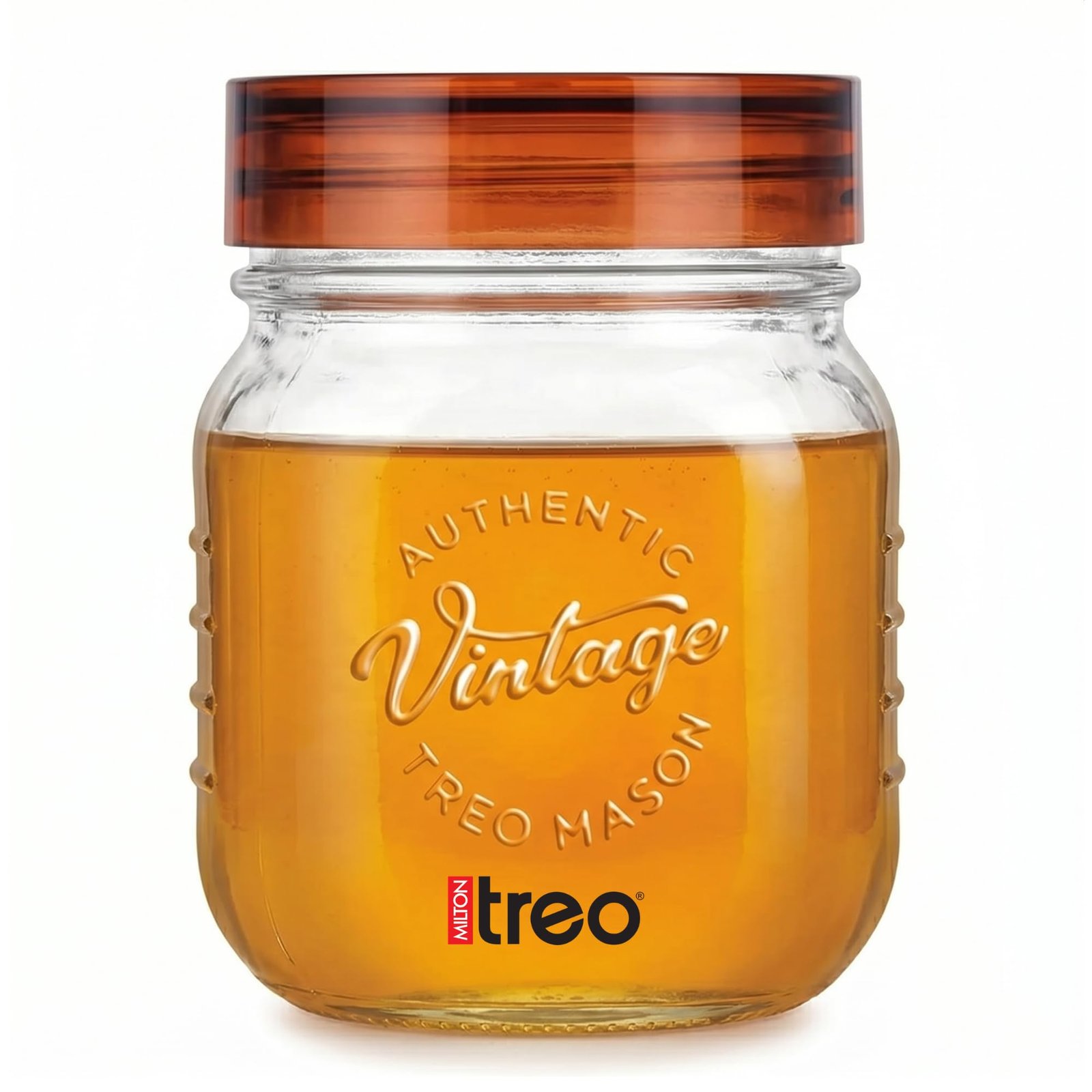 71TDIJC0vDL-1.jpg ASSR 0024 VINTAGE GLASS JAR 500 ML WITH LID - Image 1