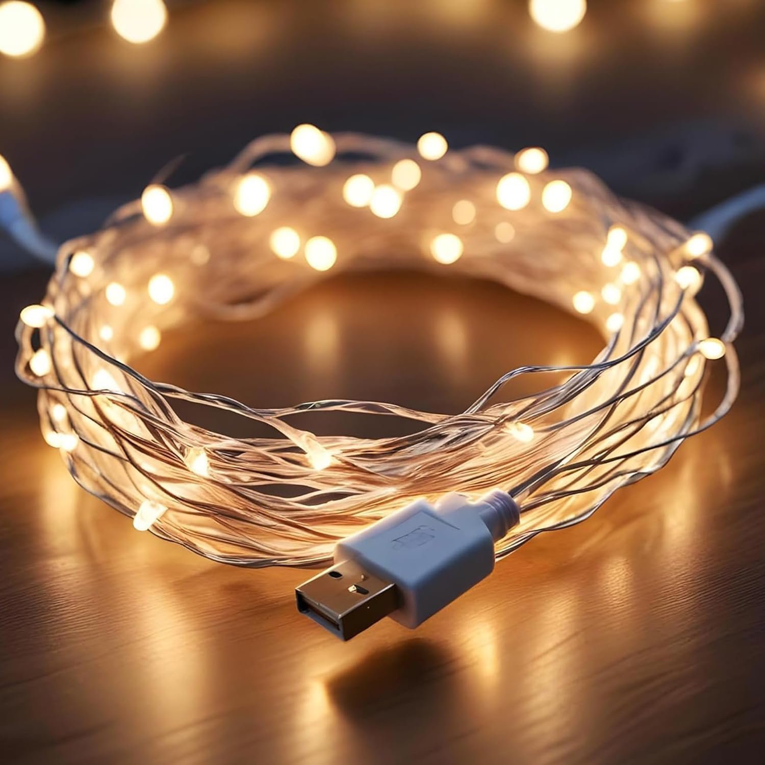 71hOxEdIyaL-1.jpg Lexton C10M-U-WWH 10m Copper Light - Image 1