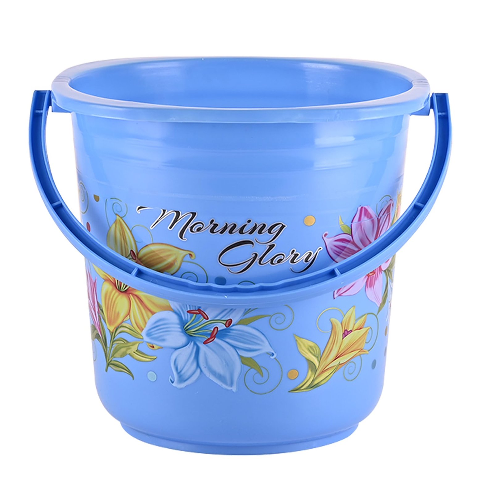 71vFcknYcgL.jpg Kuber Industries Plastic Bathroom Bucket With Mug Set- White, (Pack Of 2)(1 Pc 16 Ltr Bucket & 1 Pc 500 Ml Mug)-Kubmart10296 - Image 1