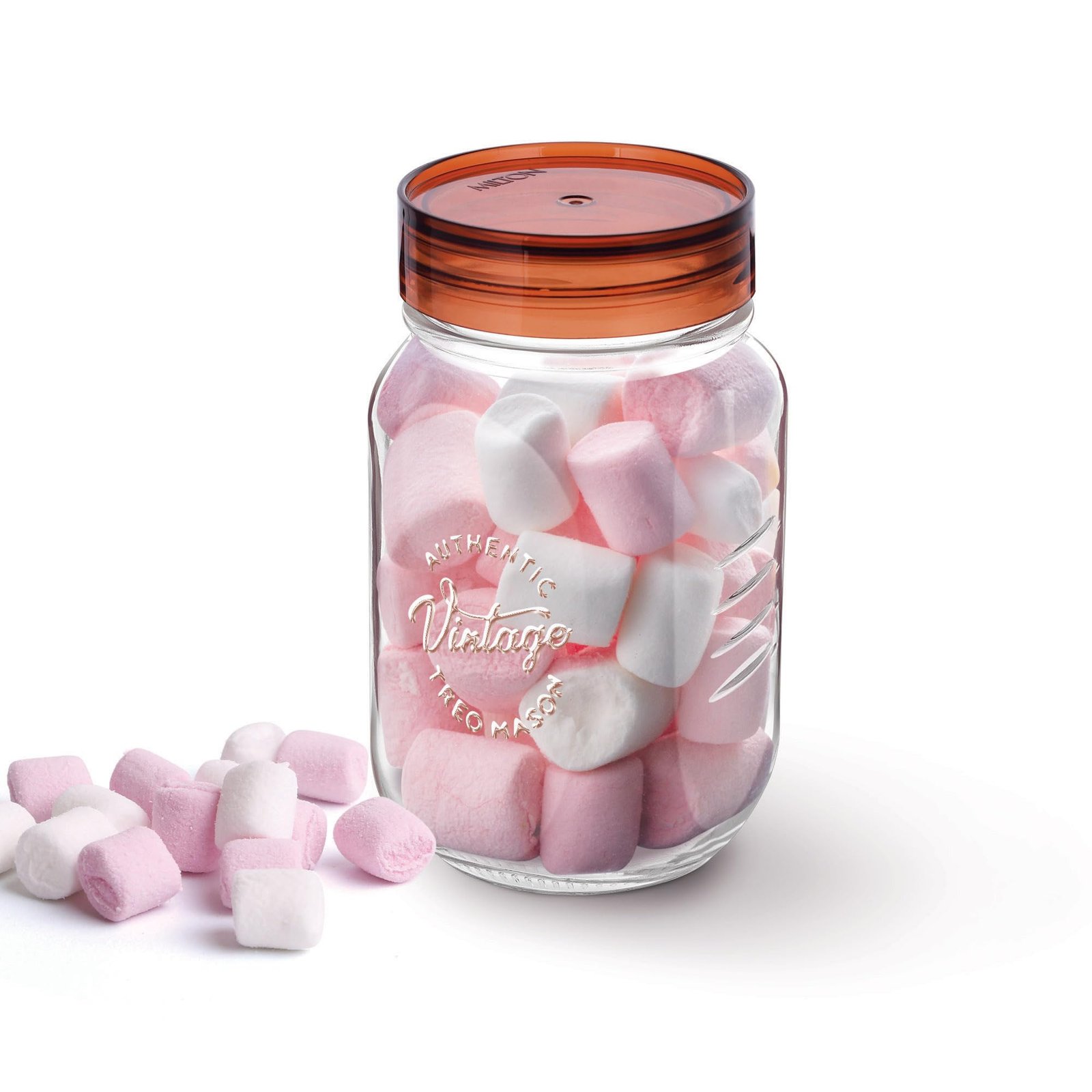 71vVzctSKPL-1.jpg ASSR 0024 VINTAGE GLASS JAR 750 ML WITH LID - Image 1