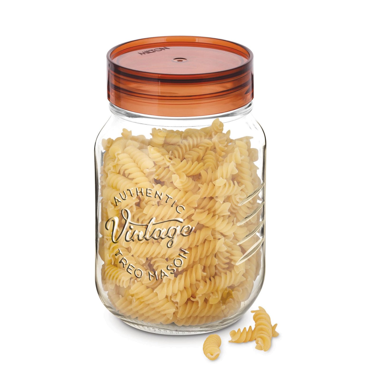 71zGMzARdWL-1.jpg ASSR 0012 VINTAGE GLASS JAR 1500 ML WITH LID - Image 1
