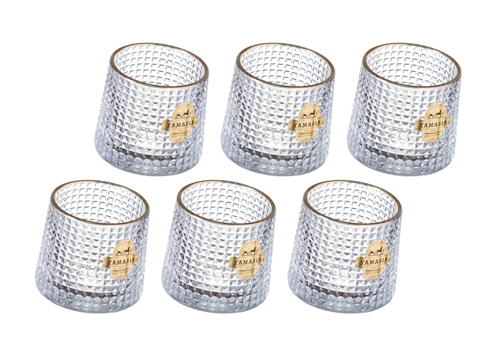 81UpuXkgEXL-1.jpg YG-19549 JUICE GLASS 6PC SET YAMASIN - Image 1