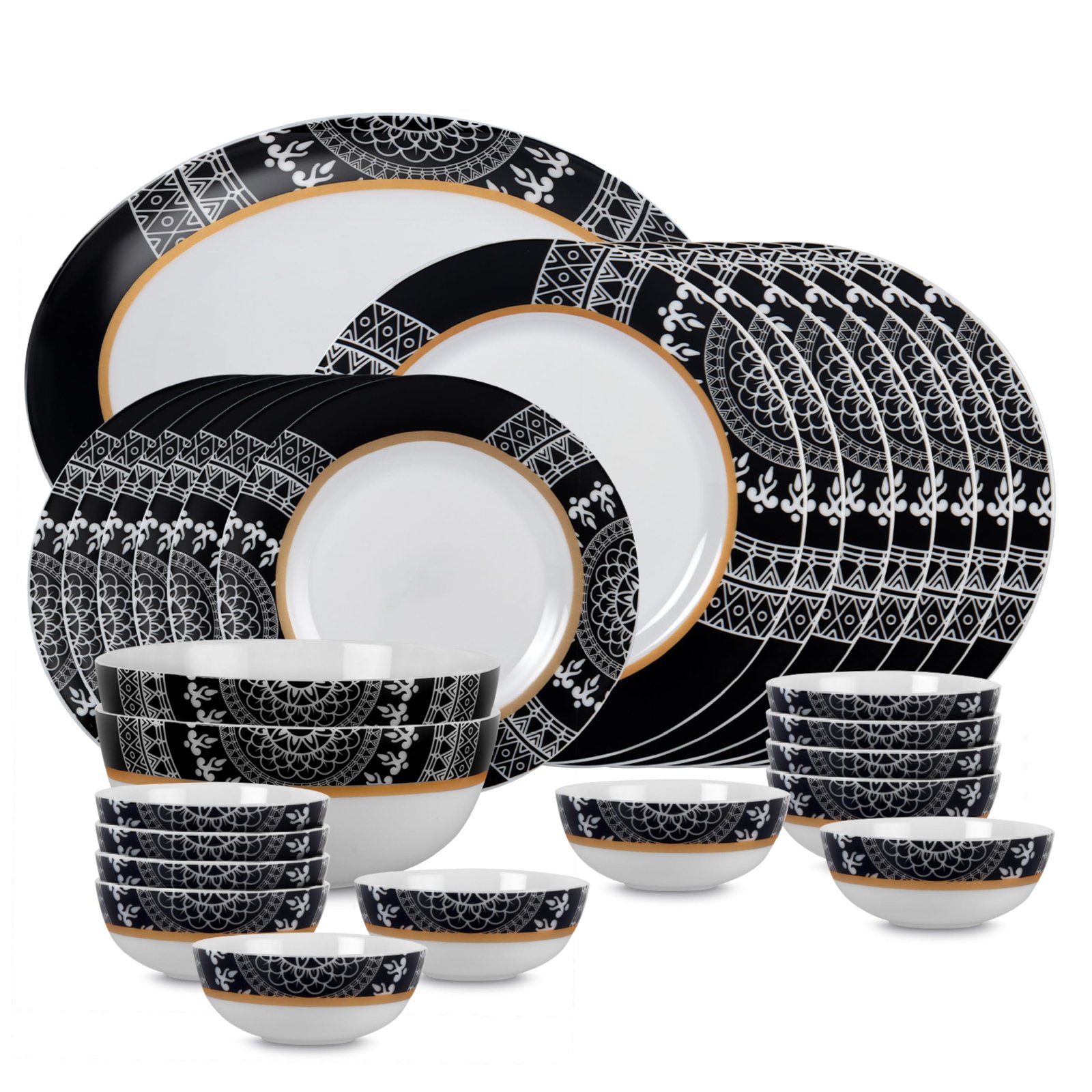 81dJRTzKFXL.jpg Dinner Set (Feather) - Image 1