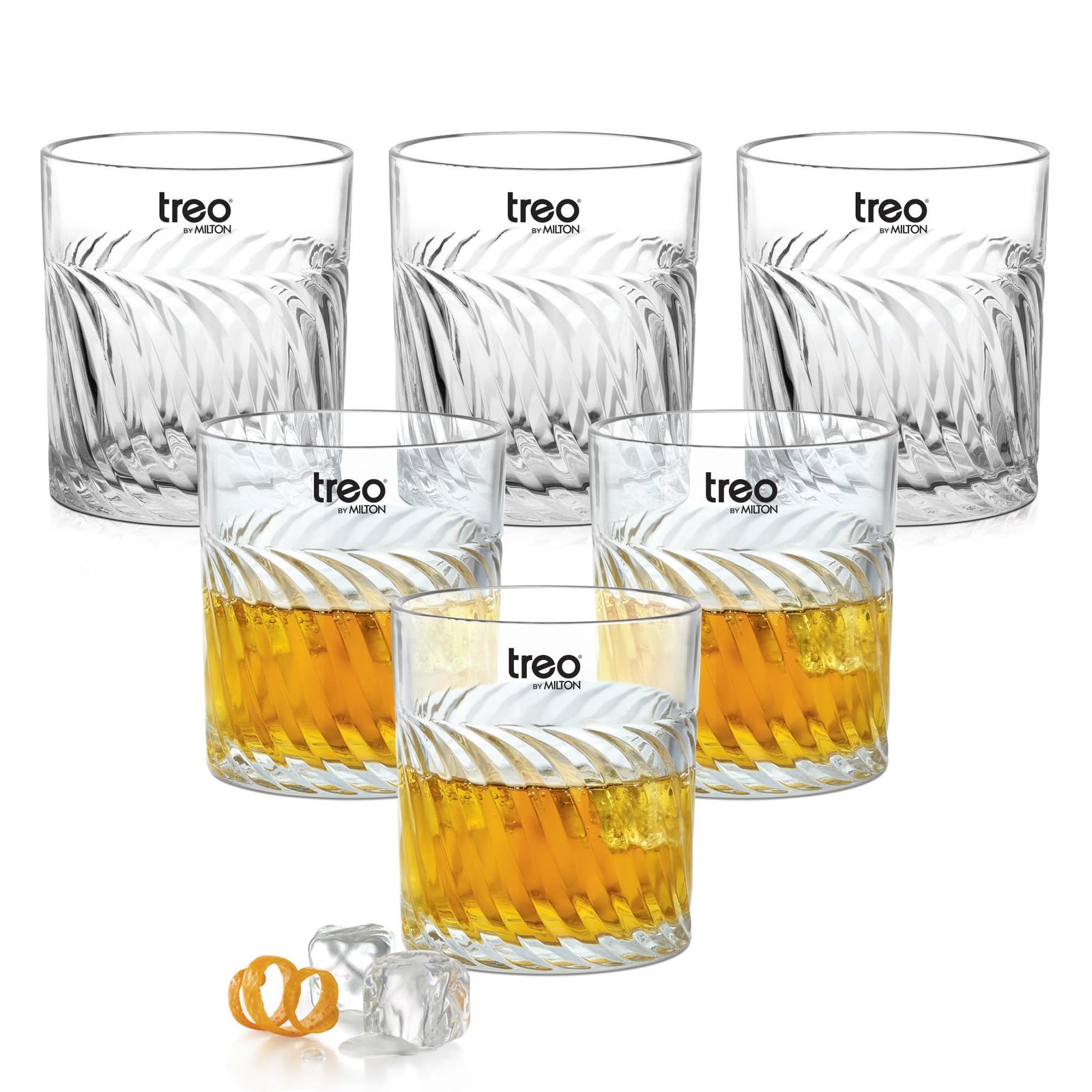 81up-0f4-gL-2.jpg ASSR 0008 TIDE WHISKEY TUMBLER? 340ML 6 PC SET - Image 1